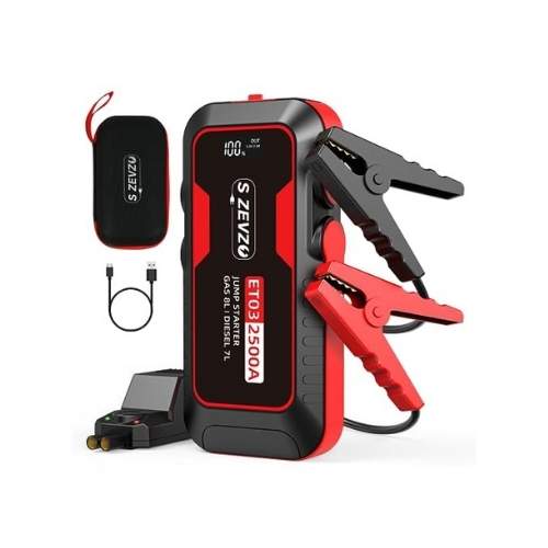 S ZEVZO ET03 - 2500A Jump Starter